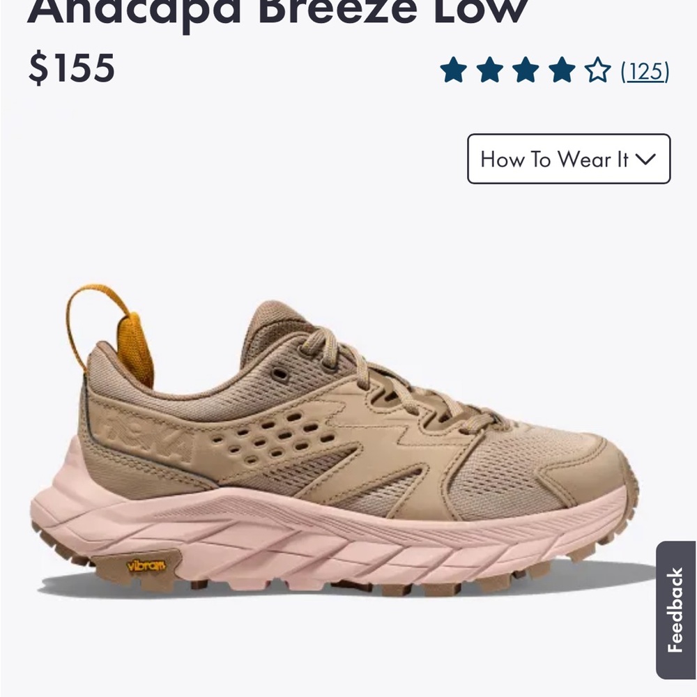 Tan and Pink Anacapa Breeze Low Sneakers